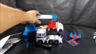 Perfect Effect Pc17 Core Magnus aka Combiner wars Autobot Ultra Magnus Upgrade Kit Review [upl. by Tezzil]