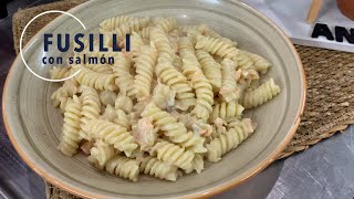 Fusilli con Salmón Monasterio Santo Espíritu Gilet Valencia [upl. by Jade]