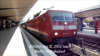 Eisenbahnverkehr in Bielefeld Hbf NRW [upl. by Parish]