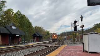 THEN FINAL TRAIN WAS CSX L112 WITH BNSF POWER GOING TO DERWOOD MD WITH BNSF 8369 AND BNSF 7530 [upl. by Vaios]