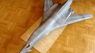 B1B Lancer model kartonowy paper model cz1 [upl. by Anelim]