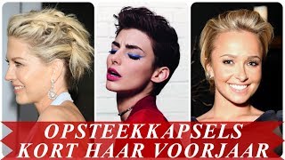 Moderne opsteekkapsels kort haar voorjaar 2018 [upl. by Sansen3]