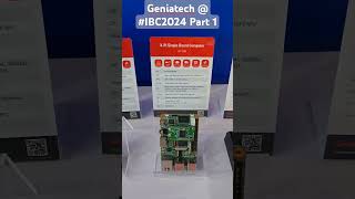 Geniatech at IBC2024 Part 1 shorts [upl. by Iz]