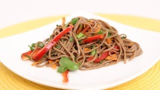 Soba Noodle Salad Recipe  Laura Vitale  Laura in the Kitchen Episode 621 [upl. by Rivera]