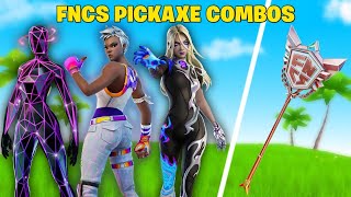 The Best TRYHARD FNCS Pickaxe Combos in Fortnite Axe of Champions 20 [upl. by Ttik62]