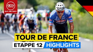 Tour De France 2023 Highlights  Etappe 12 [upl. by Gerlac]