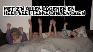 LOGEREN MET Z’N ALLEN EN VEEL LEUKE DINGEN DOEN 🎉🥳  de Biltse Bengels 45 [upl. by Ecertal]