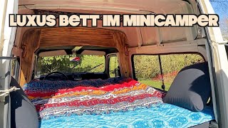 Die absolut beste Matratze für deinen Camper auf Maß  Vom Renault R4 F6 zum MiniCamper 10 [upl. by Carmelina]