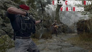 EJF338 Compound Bow VS All Bosses No Damage  Resident Evil 4 Remake  Separate Ways 4K 60Fps [upl. by Edla]