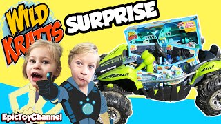 GIANT Wild Kratts SURPRISE  Wild Kratts Tortuga Play Set Creature Powers amp Power Wheels Surprise [upl. by Gough822]