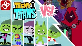 Teeny Titans  BEAST BOY VS The Hooded Hood  iOS  Android  Gameplay Video [upl. by Antony]