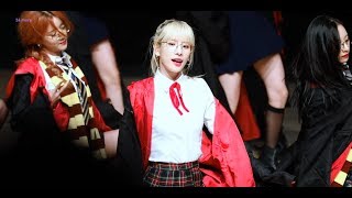 181028 우주소녀 WJSN 설아 Seola 강남 팬사인회 부탁해 직캠 Fancam [upl. by Aerdnat]