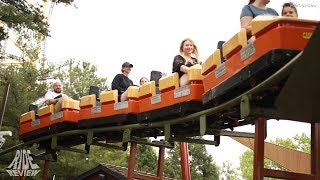 Wilderness Run  Cedar Point  First Coaster by Intamin [upl. by Jerold]