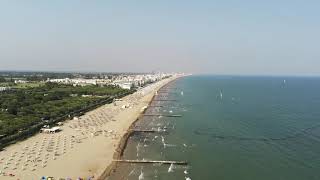 Lido di Jesolo Italy volo del drone quot4K [upl. by Welcher]