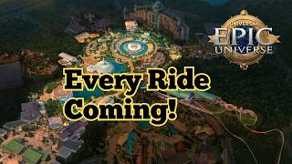 Every Ride Coming to Universal Epic Universe [upl. by Nalorac]