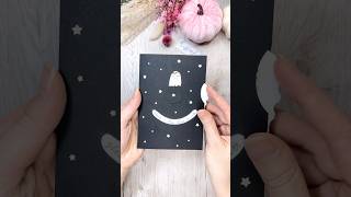 👻 Coole DIY Halloween Karte 👻 bastelideen halloweencraft papierbasteln kartenbasteln [upl. by Man]