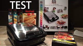 TEST du Gaufrier Snack Collection TEFAL [upl. by Anavlys]