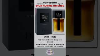 DiorHomme Intense Reformulation [upl. by Anned]