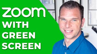 How To Use Zoom Virtual Background With Green Screen [upl. by Atnas133]