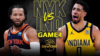 New York Knicks vs Indiana Pacers Game 4 Full Highlights  2024 ECSF  FreeDawkins [upl. by Nohsar]