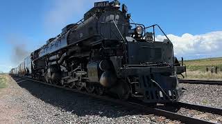 Union Pacific Big Boy 4014 Westward Bound Without a Diesel Part 1 [upl. by Nirrok11]