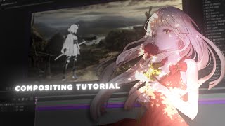 Manga Compositing Tutorial AMVMAD 4K [upl. by Aidnama]