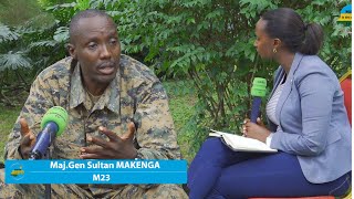 MajGen Sultan MAKENGA ATUGANIRIJE BYINSHI BITUMA M23 IKOMEZA KURWANA NDETSE NA TUMWE MUDUCE BAFITE [upl. by Stoller289]