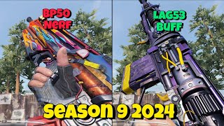 UPCOMING SEASON 9 BALANCE CHANGES COD MOBILE 2024 [upl. by Ballou768]