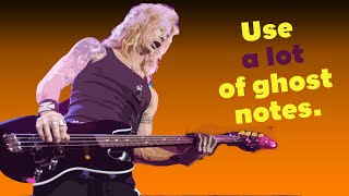 How to play like Duff McKagan  Bass Habits Ep 3 [upl. by Atok494]