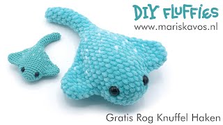 Leer een Rog knuffel haken met dit makkelijk gratis haakpatroon  Nederlands [upl. by Lemon]