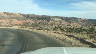 Palo Duro Canyon steep Grade visual [upl. by Burton]