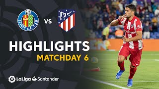 Resumen de Getafe CF vs Atlético de Madrid 12 [upl. by Daus]