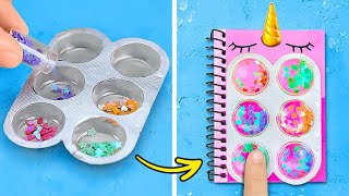 Back to School with These AMAZING Crafts and Hacks📚 [upl. by Sisile237]