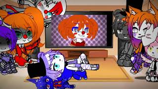 Sister Location react Afton Family memespart2 [upl. by Day]