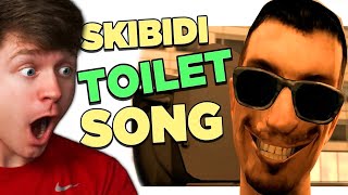 Reacting to SKIBIDI TOILET Singing NEW SONG [upl. by Luamaj]