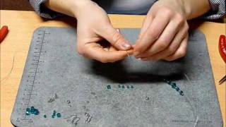 Sieraden maken  DIY Project 2 Hangende oorbellen maken [upl. by Refotsirc]