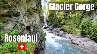 Rosenlaui  Stunning hidden Glacier Gorge Switzerland [upl. by Mccullough]