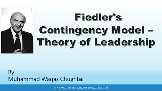 Fiedler Contingency Theory of Leadership  Fiedler Contingency Model  Theories of Leadership [upl. by Mitinger]