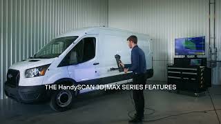 How to scan large parts with the HandySCAN 3D MAX Series [upl. by Anual]