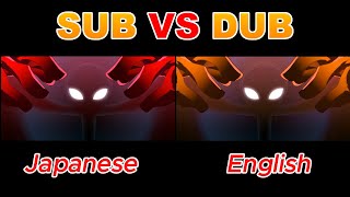 KJs Final Ride Sub VS Dub Comparison [upl. by Paymar]