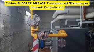 Caldaia RHOSS RX 5420 A97 Prestazioni ed Efficienza per Impianti Centralizzati [upl. by Budworth]