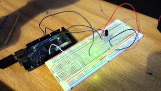 Infrared Photodiode LED Control [upl. by Ertnod]