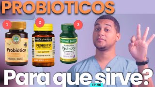 PROBIOTICOS PARA QUE SIRVE  3 COSAS [upl. by Nonnair]