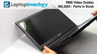 Acer Aspire ES1 Touchpad Replacement Palmrest Repair Guide Install Laptop E5 F5 V3 P257 [upl. by Jasmin]