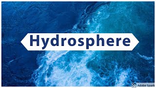 Structure of Environment  Hydrosphere [upl. by Nelra]