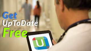 How to get UptoDate Free  Step by Step Guide  MEDITS [upl. by Hanyaz232]