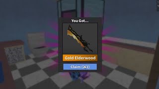 Claiming Gold Elderwood Blade [upl. by Eca]