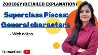 Characteristics of Superclass Pisces Notes Bsc 2nd year Zoology [upl. by Giffer943]