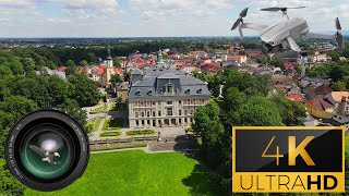 Pszczyna Muzeum Zamkowe park 4K Polska  Śląsk dronem DJI Mavic Air 2 [upl. by Eiznikam664]