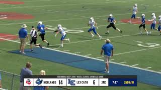 8th Grade Game Highlights  Highlands at Lexington Catholic [upl. by Addiel]